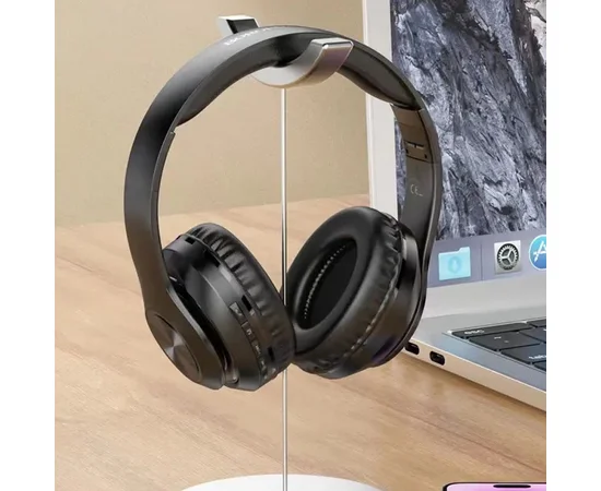 Накладные беспроводные наушники BOROFONE BO24 Gratified Black