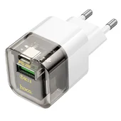 СЗУ Hoco C131A Platium PD30W+QC3.0 Transparent black