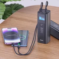Портативное зарядное устройство Power Bank Hoco Q17 Electric PD140W 25000 mAh Black
