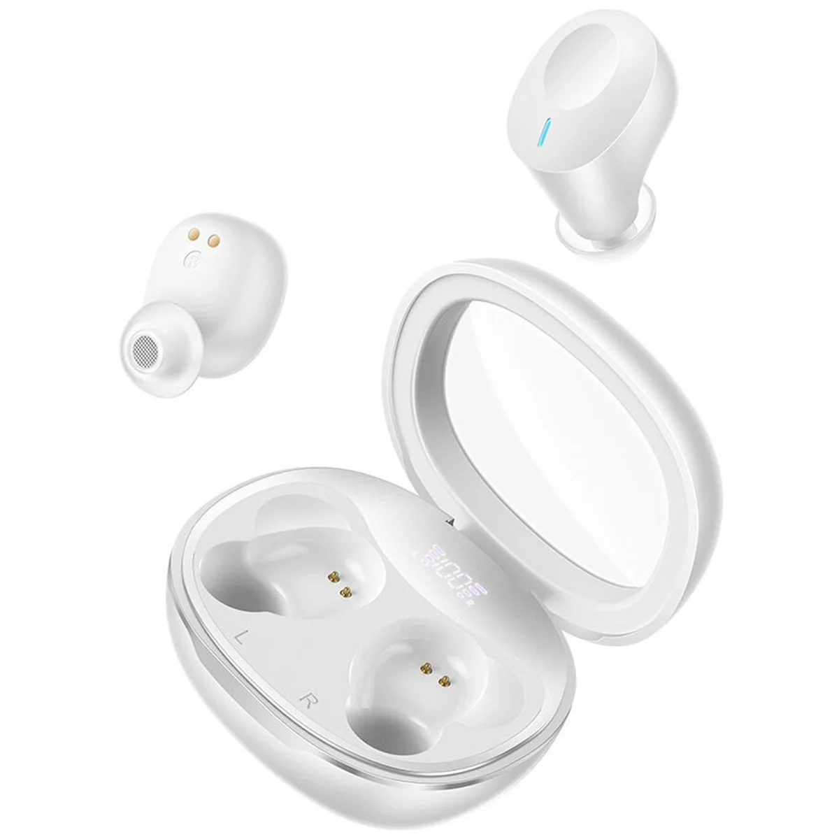 Беспроводные TWS наушники Hoco EQ3 Smart White