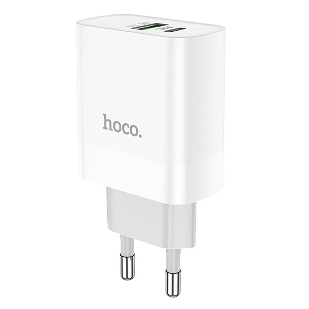 СЗУ HOCO C80A PD 20W+QC3.0 Type-C + USB Білий