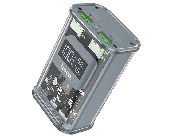 Портативное зарядное устройство Power Bank Hoco J105 Discovery Edition 22.5W 10000 mAh Gray