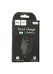 СЗУ Hoco DC21A QC3.0 (1USB/3A) Черный