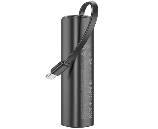 Портативное зарядное устройство Power Bank Hoco J113 Energy-bar Type-C 5000 mAh Black