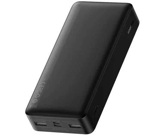 Портативное зарядное устройство Baseus Bipow Overseas 15W 20000mAh (PPBD050101) Черный