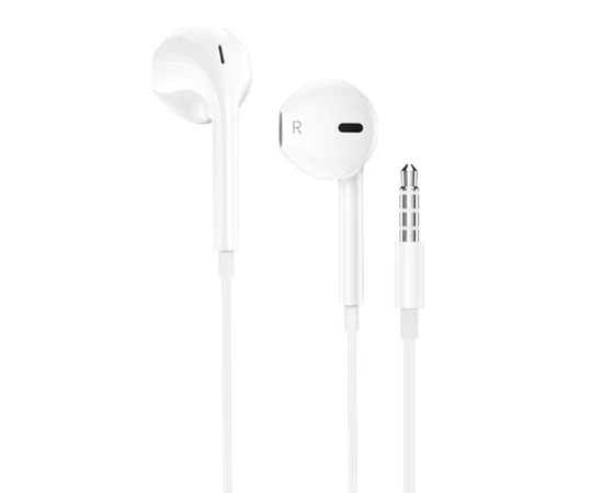 Стерео наушники Hoco M101 Pro 3.5mm White