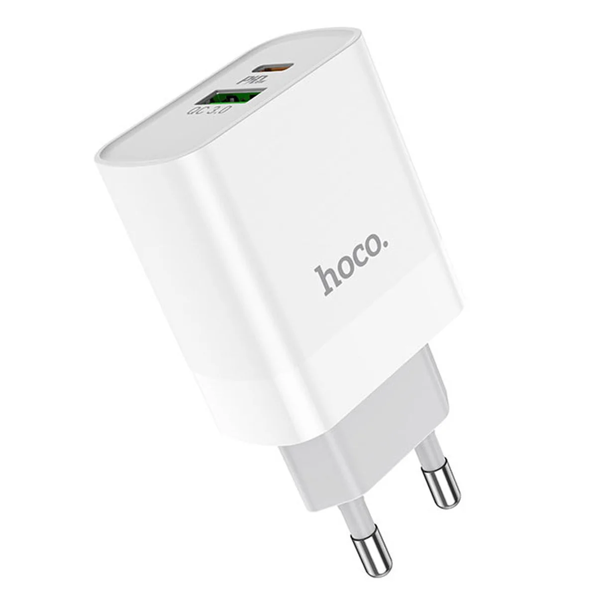СЗУ HOCO C80A PD 20W+QC3.0 Type-C + USB Білий