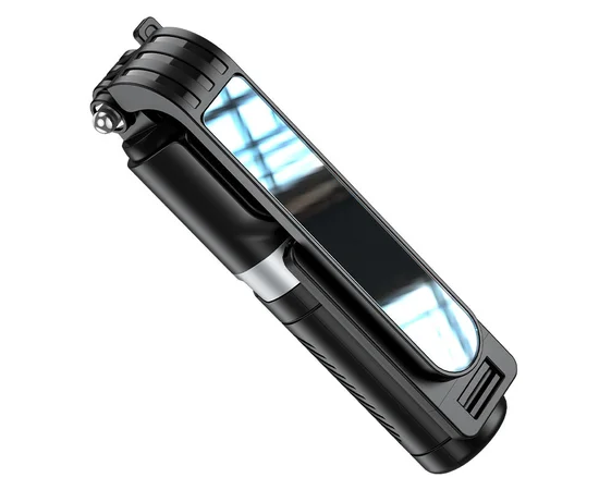 Монопод для селфи Borofone BY9 с треногой + съемный BT пульт Черный