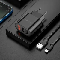 СЗУ Borofone BA63A Richy + Lightning Чорний