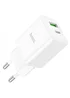 СЗУ Hoco N28 Founder 20W Type-C + USB White
