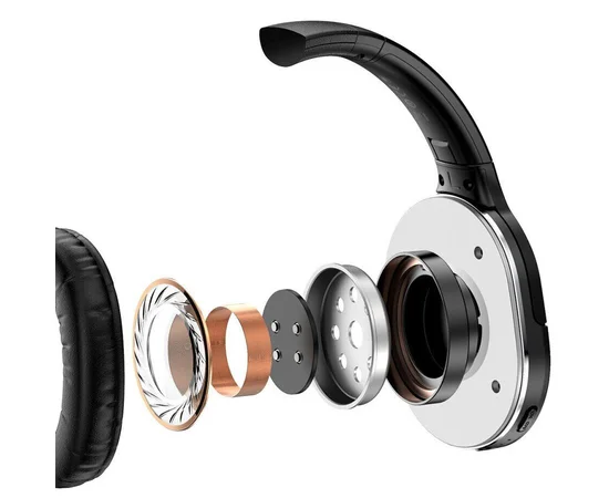 Накладные беспроводные наушники Baseus Encok Wireless headphone D02 Pro (NGTD01030) Black