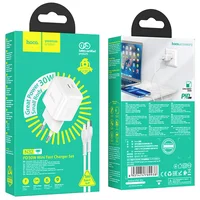 СЗУ Hoco N32 Glory PD30W Type-C to Lightning White