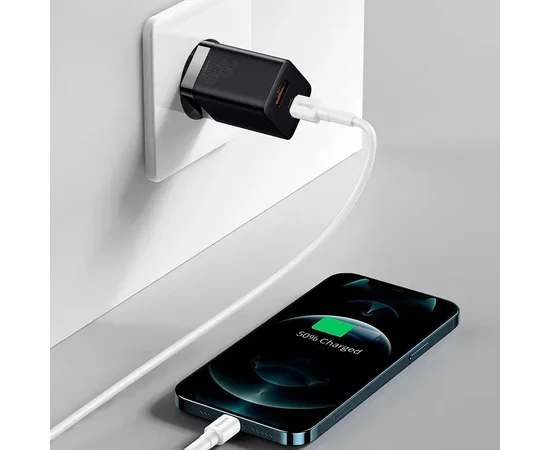 СЗУ Baseus Super Si Pro Quick Charger 30W (CCSUPP-E) Black