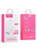 СЗУ Hoco C12 Charger + Cable Lightning 2.4A 2USB Белый