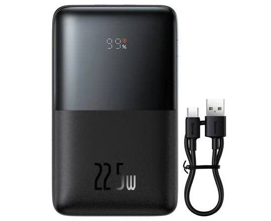 Портативное зарядное устройство Baseus Bipow Pro Digital Display 22.5W 20000 mAh (PPBD03000) Black