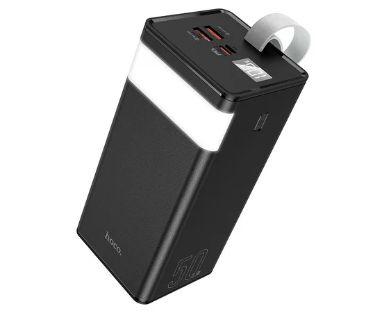 Портативное зарядное устройство Power Bank Hoco J86A Powermaster 22.5W 50000 mAh Черный
