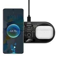 БЗУ Baseus Digital LED Display 2in1 20W Universal version (WXSX010101) Black