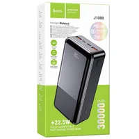 Портативное зарядное устройство Power Bank Hoco J108B Universe 22.5W 30 000 mAh Black