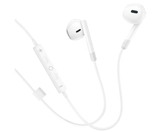 Стерео наушники Hoco M109 Pure joe White