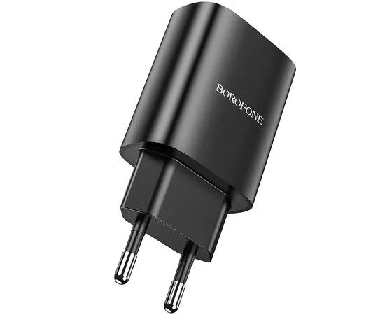 СЗУ Borofone BN1 (1USB/2.1A) Черный