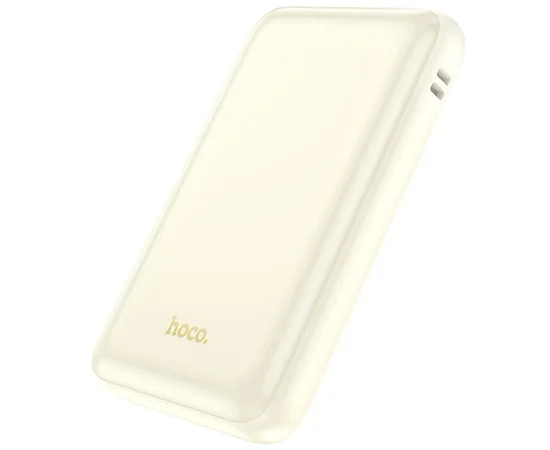 Портативное зарядное устройство Power Bank Hoco Q21 Great 22.5W+PD20W 10000 mAh Milky White