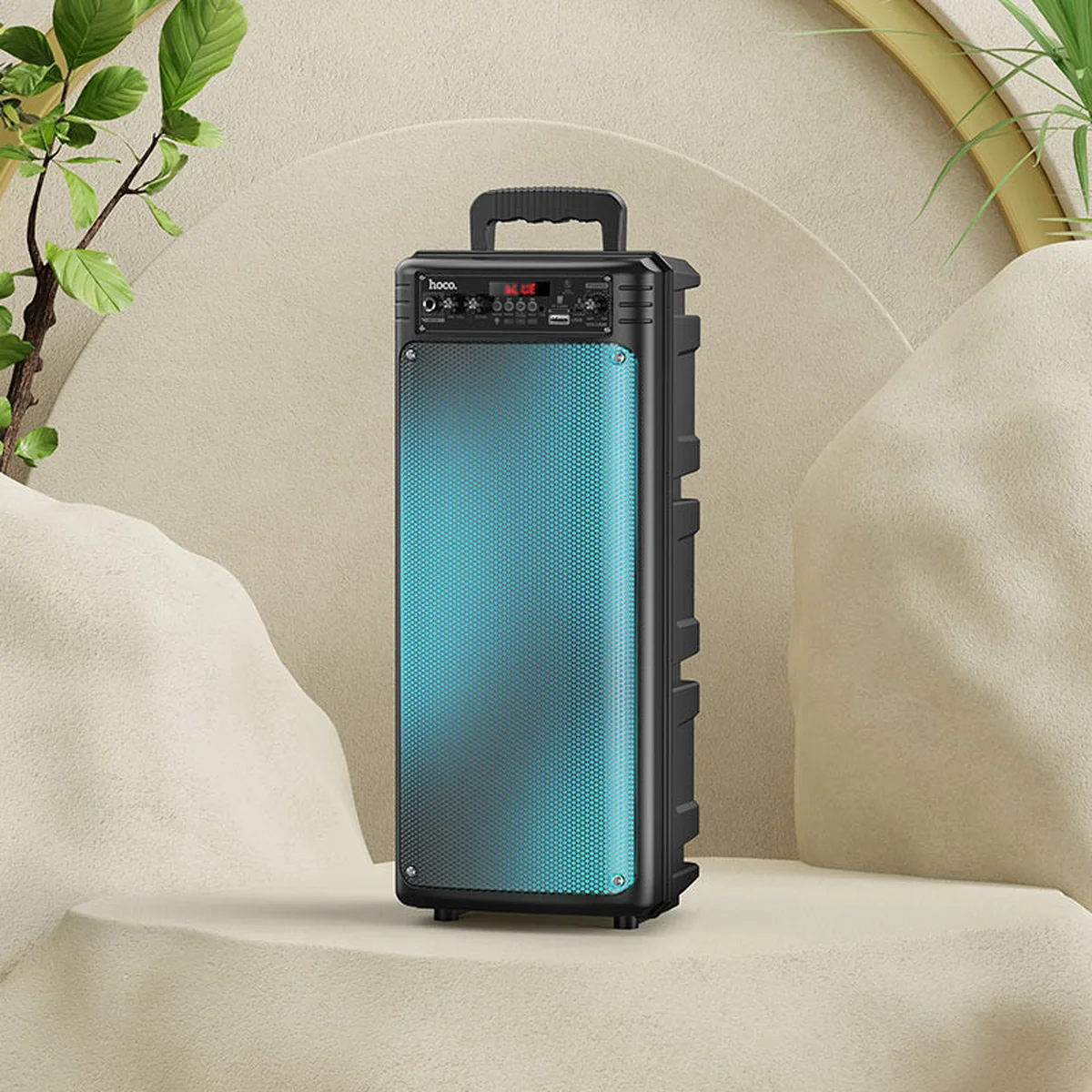 Bluetooth колонка Hoco BS52 Billowing outdoor з мікрофоном Black