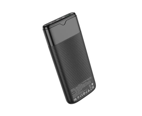 Портативное зарядное устройство Power Bank Hoco J63 "Velocity" PD+QC3.0 с БЗУ 10000 mAh Черный