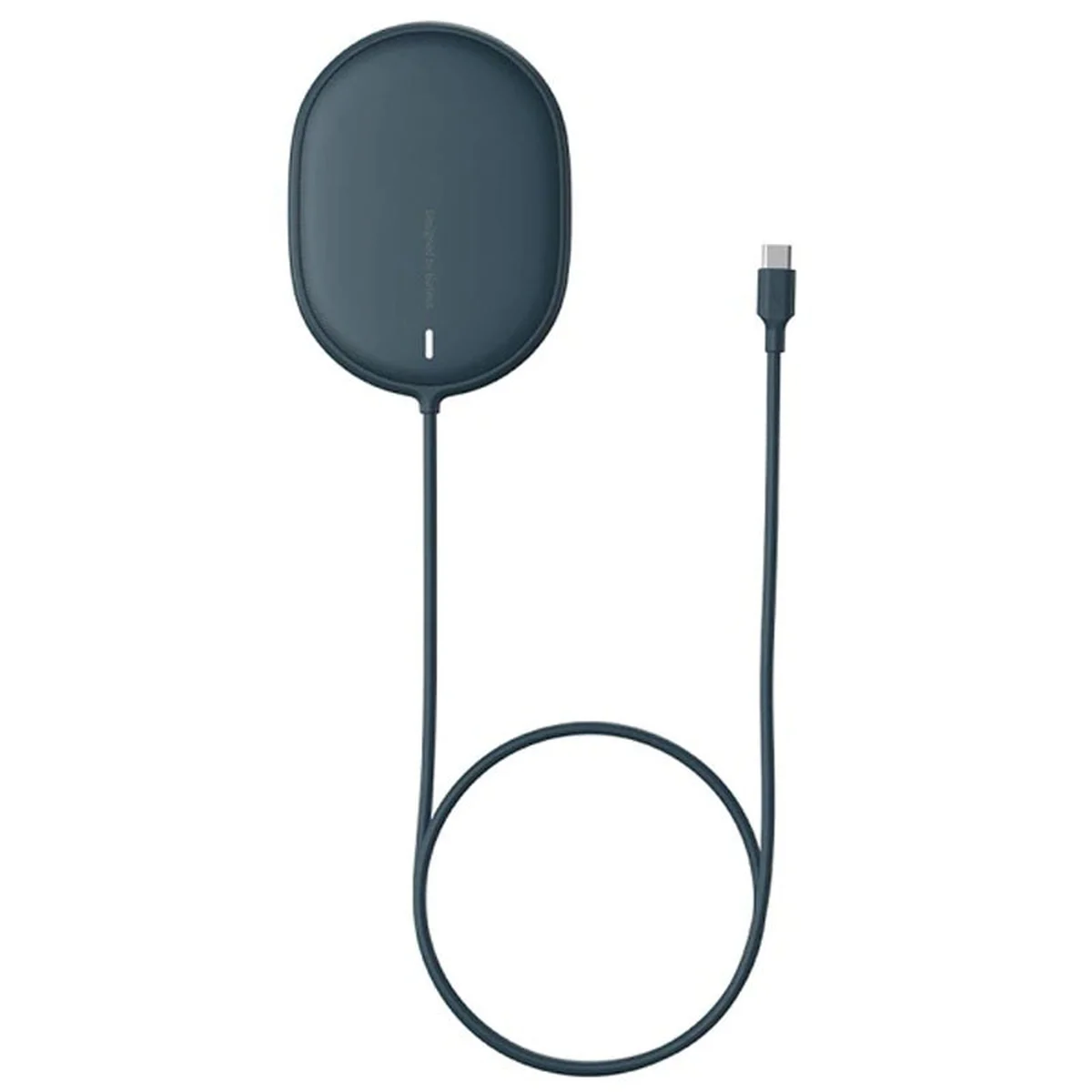 БЗУ Baseus Light Magnetic Wireless Charger for IP12 (WXQJ) Синий