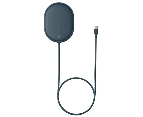 БЗУ Baseus Light Magnetic Wireless Charger for IP12 (WXQJ) Синий