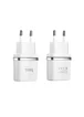 СЗУ Hoco C12 Dual USB Charger 2.4A Белый