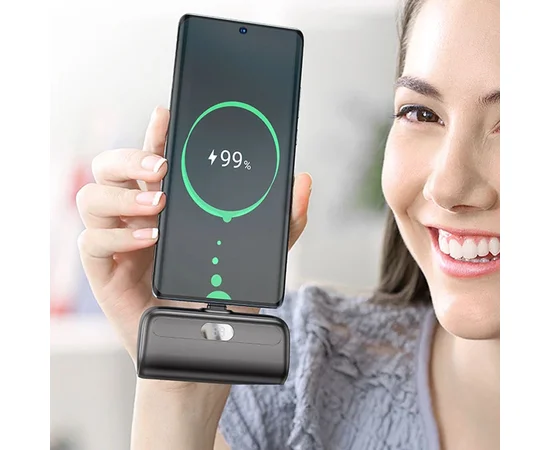 Портативное зарядное устройство Power Bank Hoco J116 Cool Type-C 5000 mAh Black