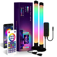 Настольная LED лампа RGB 5V Panel 2 Single side Bluetooth dual pack USB with app Black