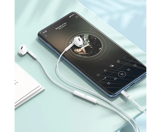 Стерео наушники Hoco M109 Pure joe White