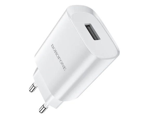 СЗУ Borofone BN1 (1USB/2.1A) Белый
