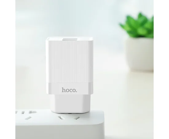 СЗУ Hoco C51A (2USB/3,4A) white