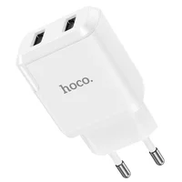 СЗУ Hoco N7 (2USB/2,1A) Белый