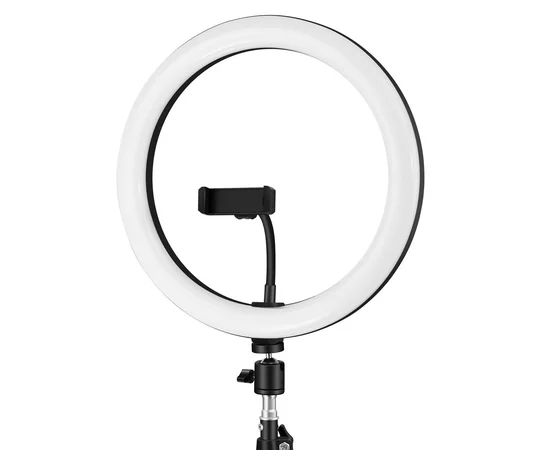Кільцева LED лампа Arc Ring 8" + tripod 2.1m Black