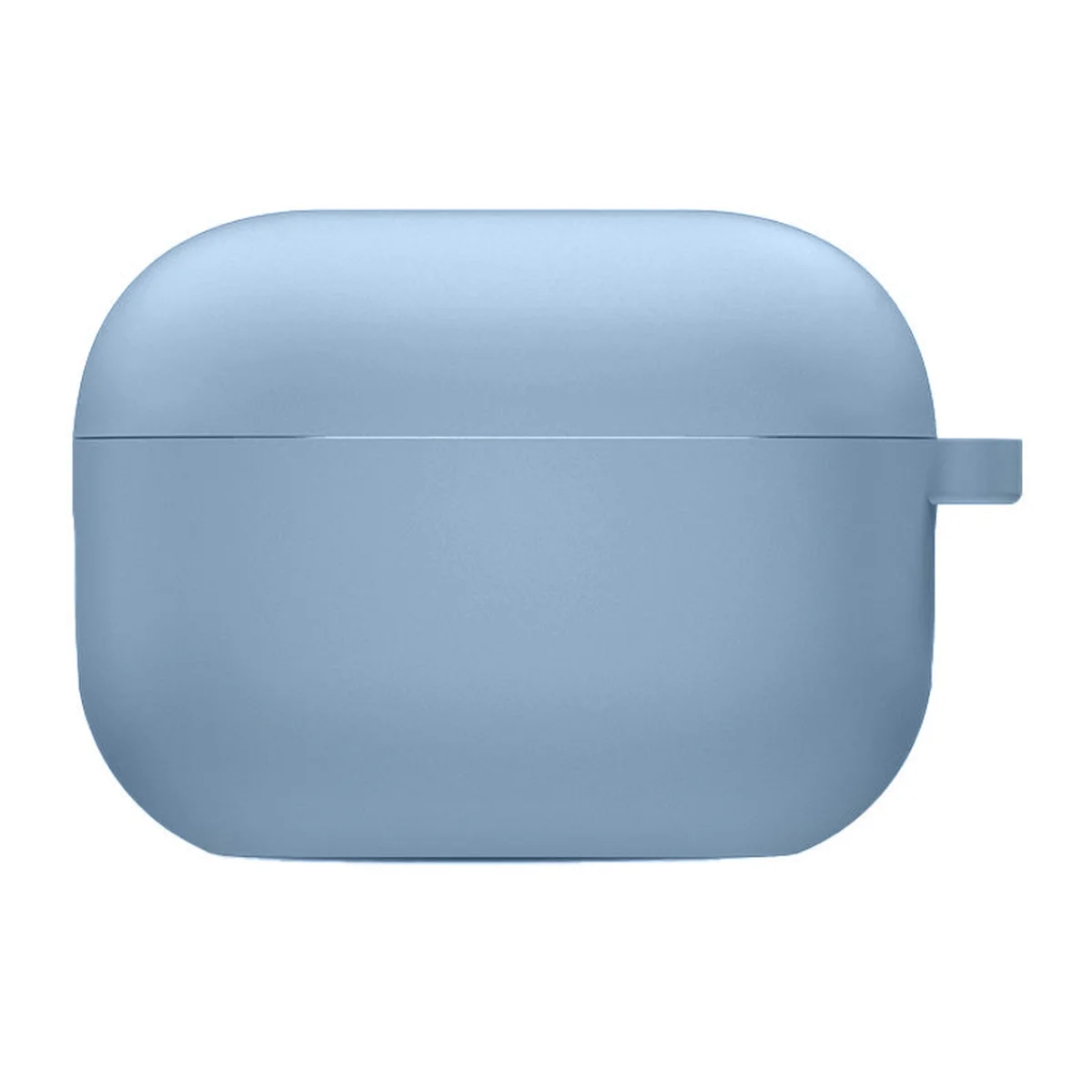 Силиконовый футляр с микрофиброй для наушников Airpods 3 Голубой / Lilac Blue