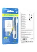 СЗУ Borofone BA72A Spring QC3.0 USB to MicroUSB White