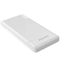 Портативное зарядное устройство Powerbank Philips Display 10000mAh 12W (DLP2010N/62) Белый