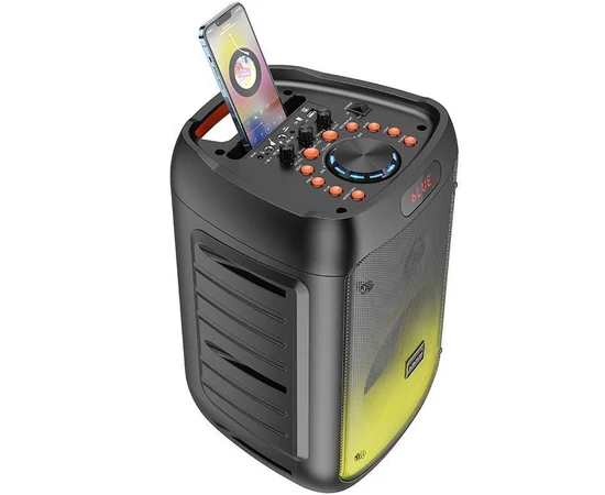 Bluetooth колонка Borofone BP10 с микрофоном Black