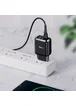 СЗУ HOCO N6 QC3.0 (2USB/3A) + USB - MicroUSB Черный
