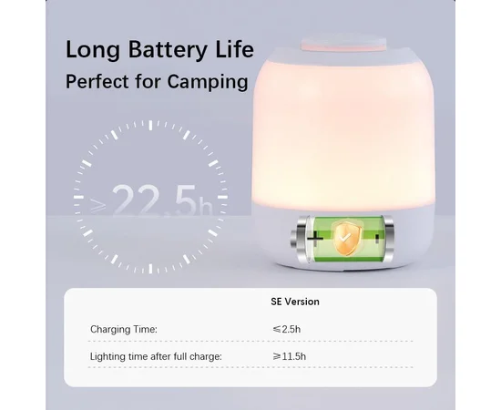 Настольный сенсорный LED светильник 3 colour light MZ-L2701 White