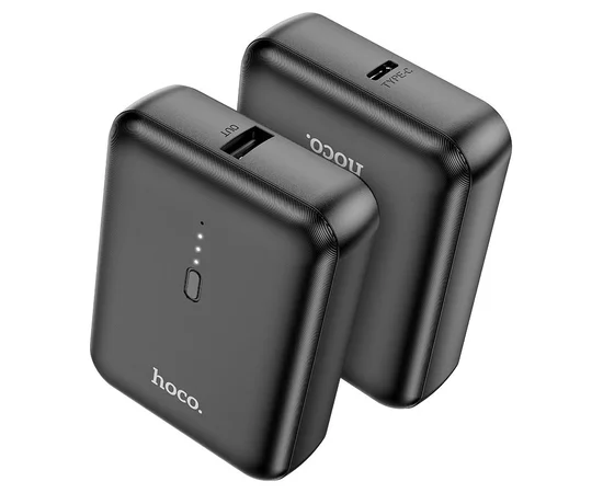 Портативное зарядное устройство Power Bank Hoco J96 Strider 5000 mAh Black