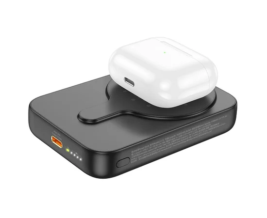 Портативное зарядное устройство Power Bank Hoco J117A Esteem PD20W с БЗУ 10 000 mAh Black