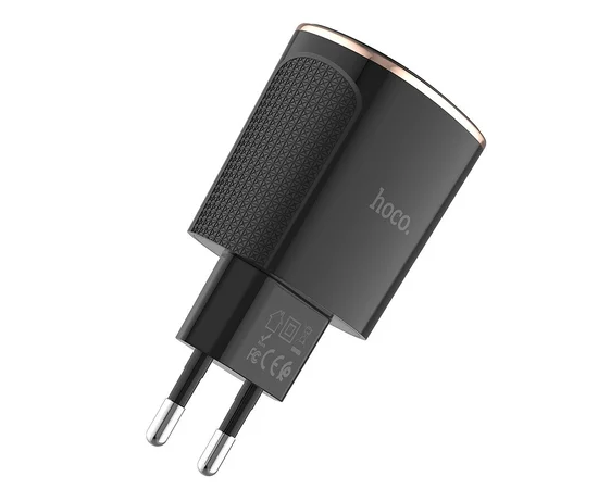 СЗУ Hoco C60A QC3.0 (2USB/3.4A) Черный