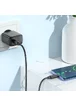 СЗУ Hoco CS22A Value PD30W + Type-C to Type-C Black