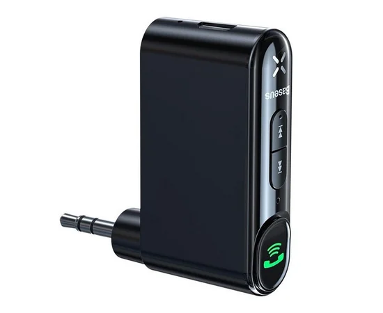 Bluetooth Рессивер Baseus AUX Qiyin (WXQY) Черный
