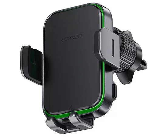 Автодержатель с БЗУ Acefast D17 Black