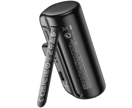 Портативное зарядное устройство Power Bank Hoco J106 Pocket Type-C 5000 mAh Black